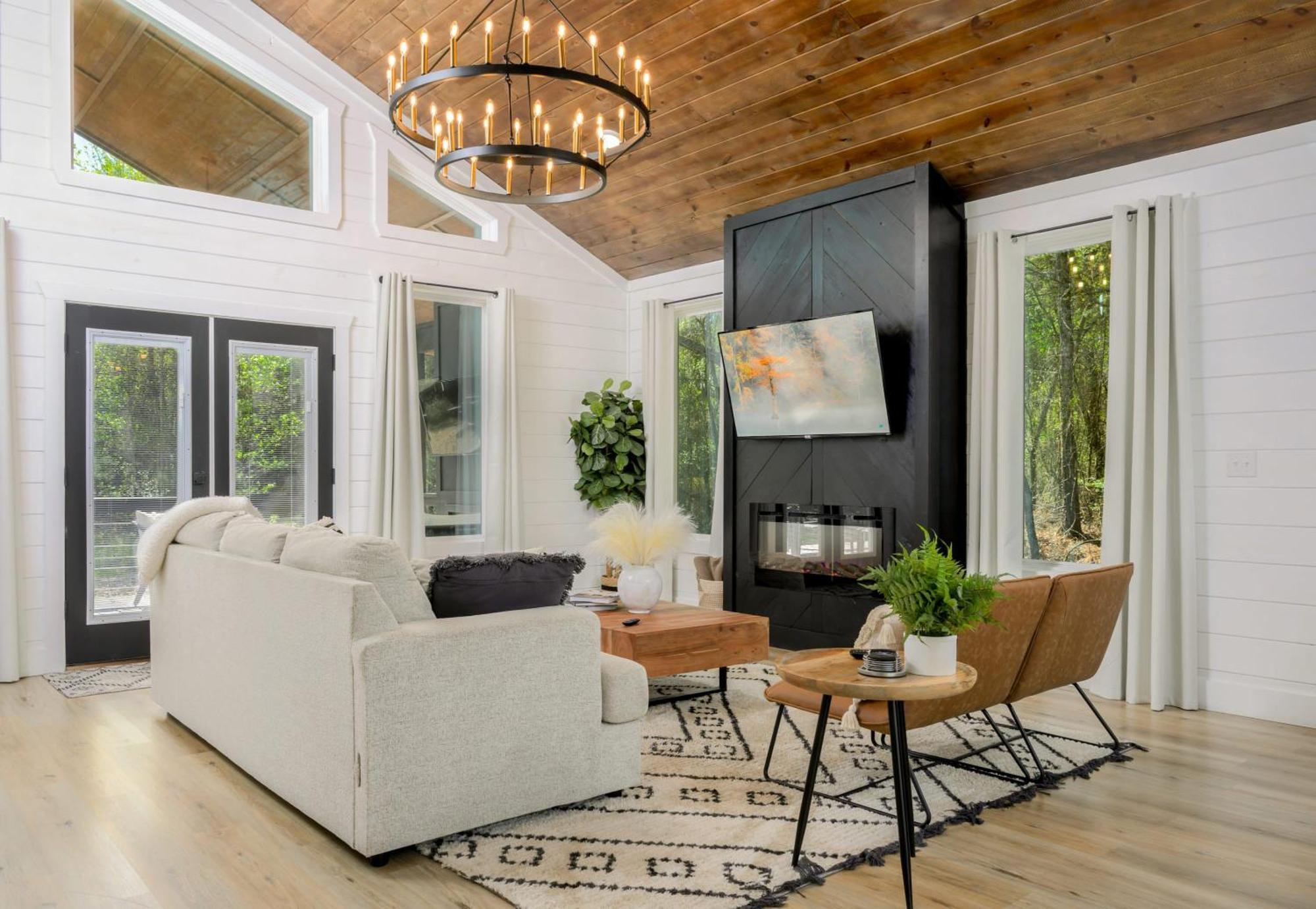 New Farmhouse-Chic Cabin With Hot Tub & Firepit Broken Bow Exterior foto